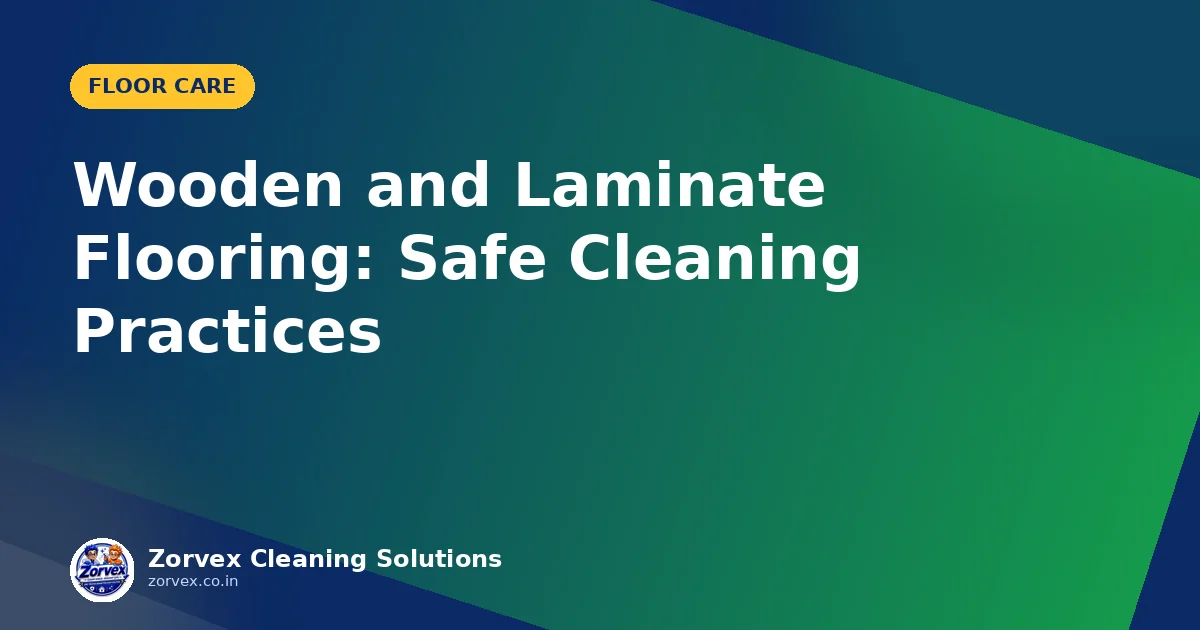 Wooden and Laminate Flooring: Safe Cleaning Practices — Zorvex blog cover