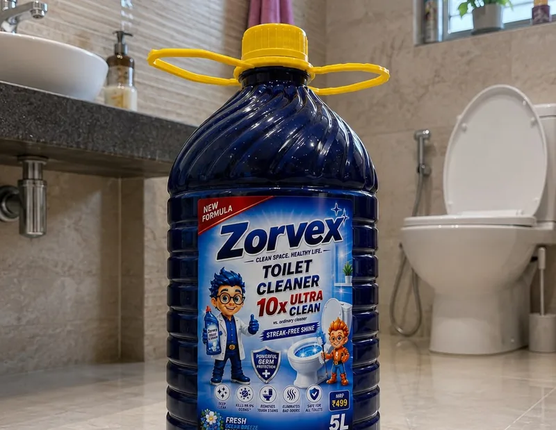 Zorvex Toilet Cleaner 5 litre bottle